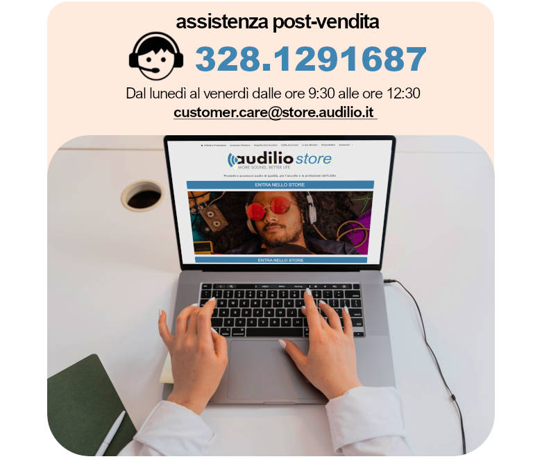 Audilio Store - assistenza post vendita