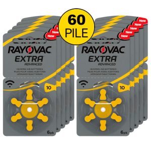 Pile Rayovac 10 per Apparecchi Acustici